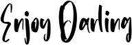 Enjoy Darling Font