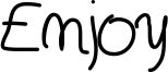 Enjoy Font