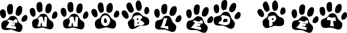 Ennobled Pet Font