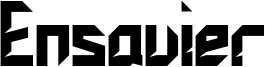 ENSAVIER.otf