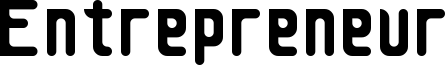 Entrepreneur Font