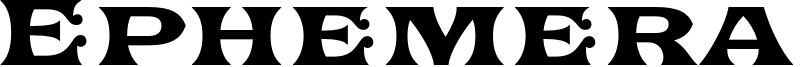 Ephemera Fascia Font