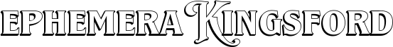 Ephemera Kingsford Font