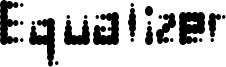 Equalizer Font