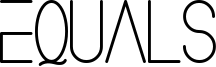 Equals Font