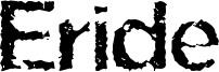 Eride Font