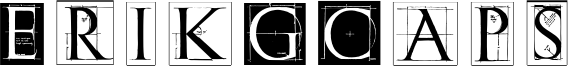 ErikGCaps Font