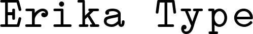 Erika Type Font
