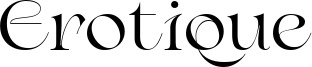 Erotique Font