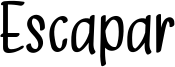 Escapar Font