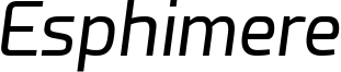 Esphimere Italic.otf