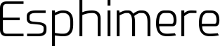 Esphimere Light.otf