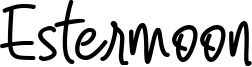 Estermoon Font