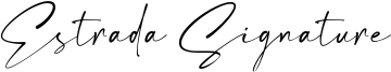 Estrada Signature Font