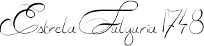 Estrela Fulguria 1748 Font