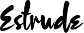 Estrude Font