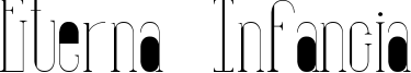 Eterna Infancia Font