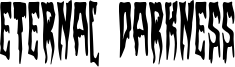 Eternal Darkness Font