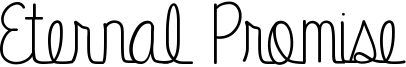 Eternal Promise Font