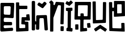 Ethnique Font