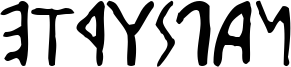 Etruscan Font