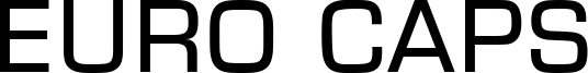 Euro Caps Font