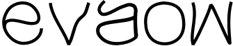 Evaow Font