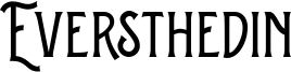 Eversthedin Personal Use Only.ttf
