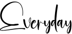 Everyday Font
