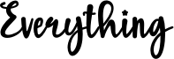 Everything Font