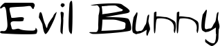Evil Bunny.ttf