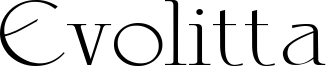 Evolitta Font