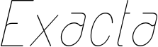 Exacta-Light-Italic.otf