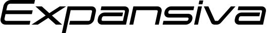 Expansiva bold italic.otf