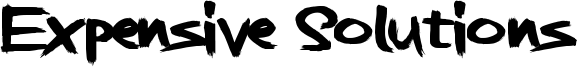 Expensive Solutions Font