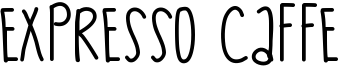 Expresso Caffe Font