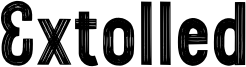 Extolled Font