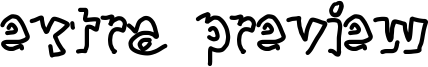 Extra Preview Font