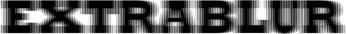 ExtraBlur Font