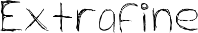 Extrafine Font