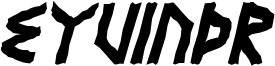 Eyvindr Bold Italic.otf