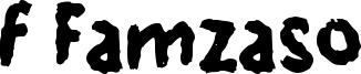 f Famzaso Font