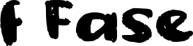 f Fase Font