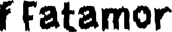 f Fatamor Font