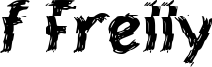 f Frelly Font