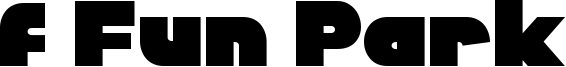 f Fun Park Font