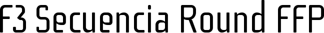 F3 Secuencia Round FFP Font