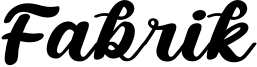 Fabrik-PersonalUse.otf
