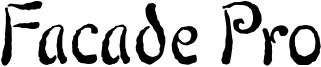 Facade Pro Font