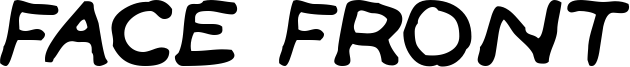 Face Front Font
